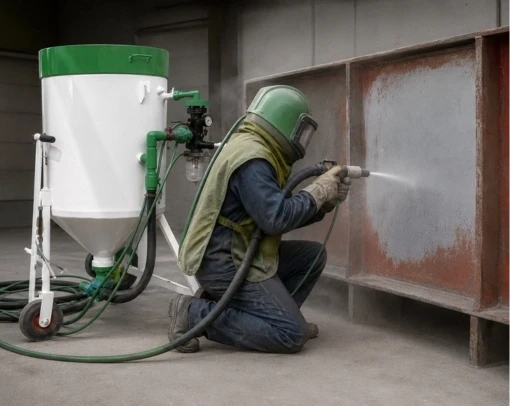 Media Blasting Paint Removal